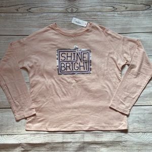 Gymboree Shine Bright Graphic Tee NWT Girls Size Large 10-12